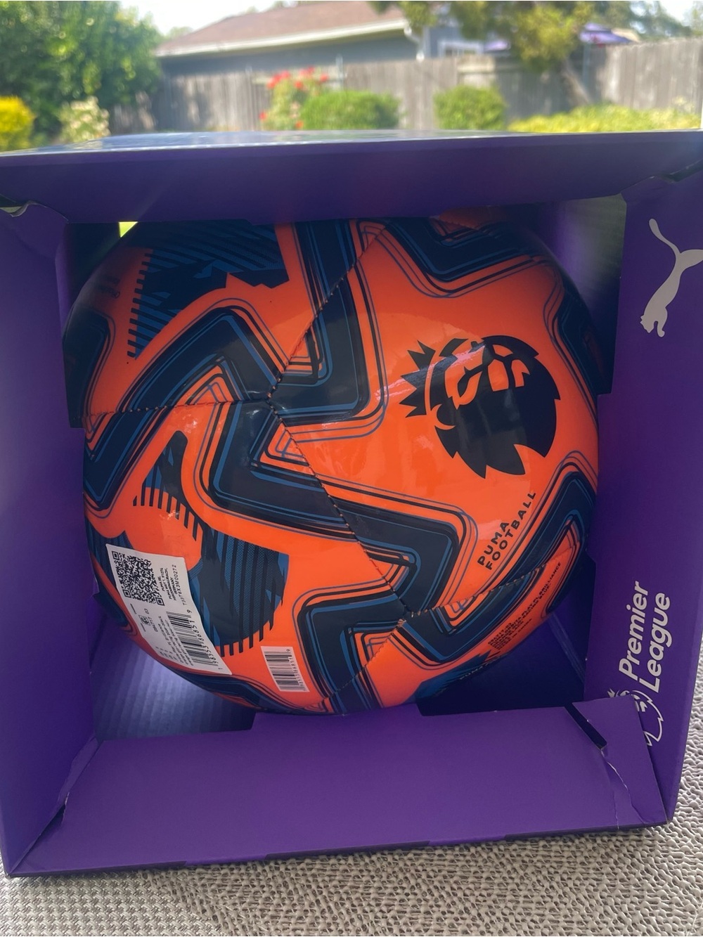 NEW! Puma Orbita Play Premier League Soccer Ball Official Size 5